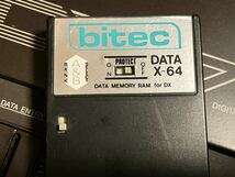 【即決・送料込み】YAMAHA DX7 用 bitec DATA X-64 RAM_画像4