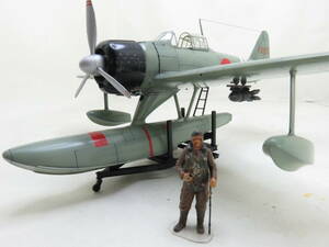 ◇◆ 完成品 1/48 ハセガワ ◆◇ 中島 A6M2-N 二式水上戦闘機