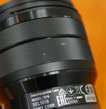 中古　ソニー SONY E 10-18mm F4 OSS SEL1018_画像3