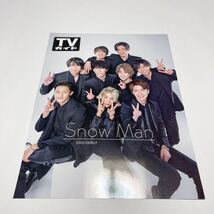 24 【Snow Man SixTONES 雑誌 ピンナップ 両面 厚紙 切り抜き】ラウール 深澤辰哉 渡辺翔太 阿部亮平 向井康二 宮舘涼太 目黒蓮 佐久間大介_画像1