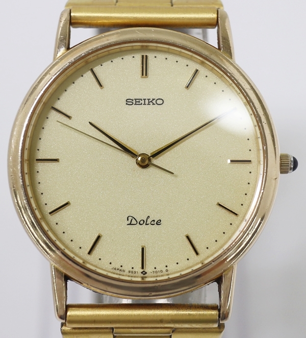 ヤフオク! -「セイコー ドルチェ 10kt」の落札相場・落札価格