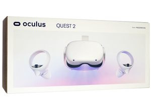 【中古】Oculus VR オールインワンVRヘッドセット Quest 2 64GB 301-00352-01 元箱あり