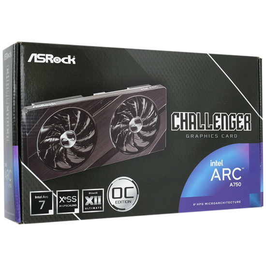 ASRock Intel Arc A750 Challenger D 8GB OC [PCIExp 8GB ...