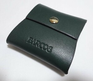 ■バルコス 小銭入れ コインケース レザー 緑 財布 BARCOS■