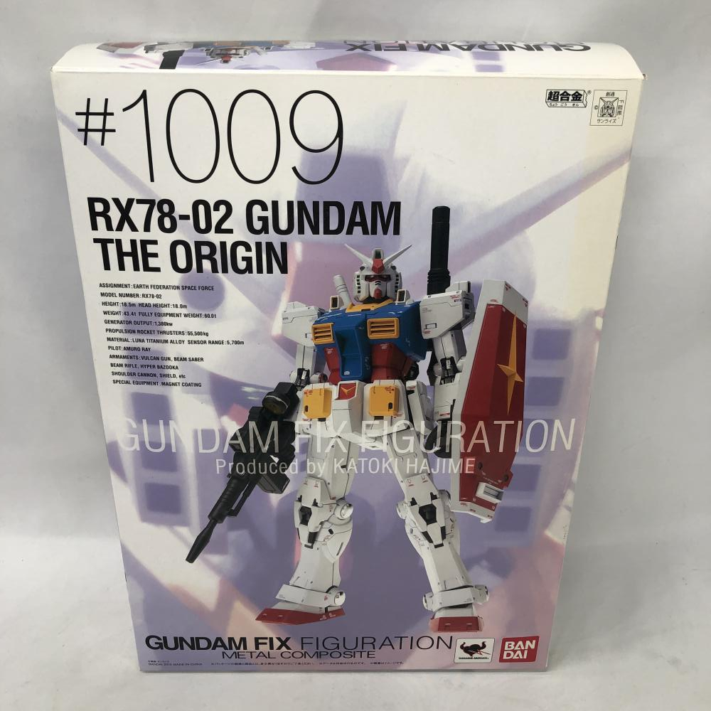 BANDAI GUNDAM FIX FIGURATION METAL COMPOSITE RX-78-02 ガンダム(40 BANDAI GUNDAM FIX FIGURATION METAL COMPOSITE RX-78-02 ガンダム(40