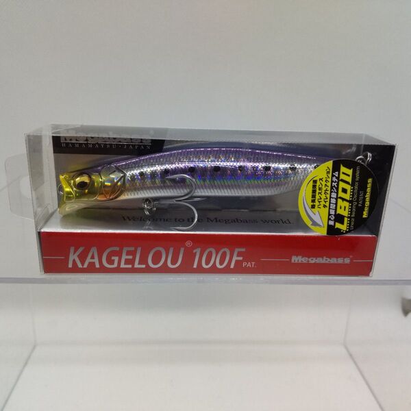 メガバス (Megabass) ルアー KAGELOU (カゲロウ) 100F GG イワシ