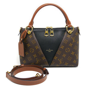 ルイヴィトン Louis Vuitton LV VトートBB M43976 モノグラム 2WAYハンドバッグ ストラップ・保存袋付