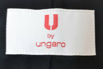 【Q533】1円～/ウンガロ/ungaro/ツイードジャケット・サイズ40/アンサンブルニット・サイズM/3点セット_画像5