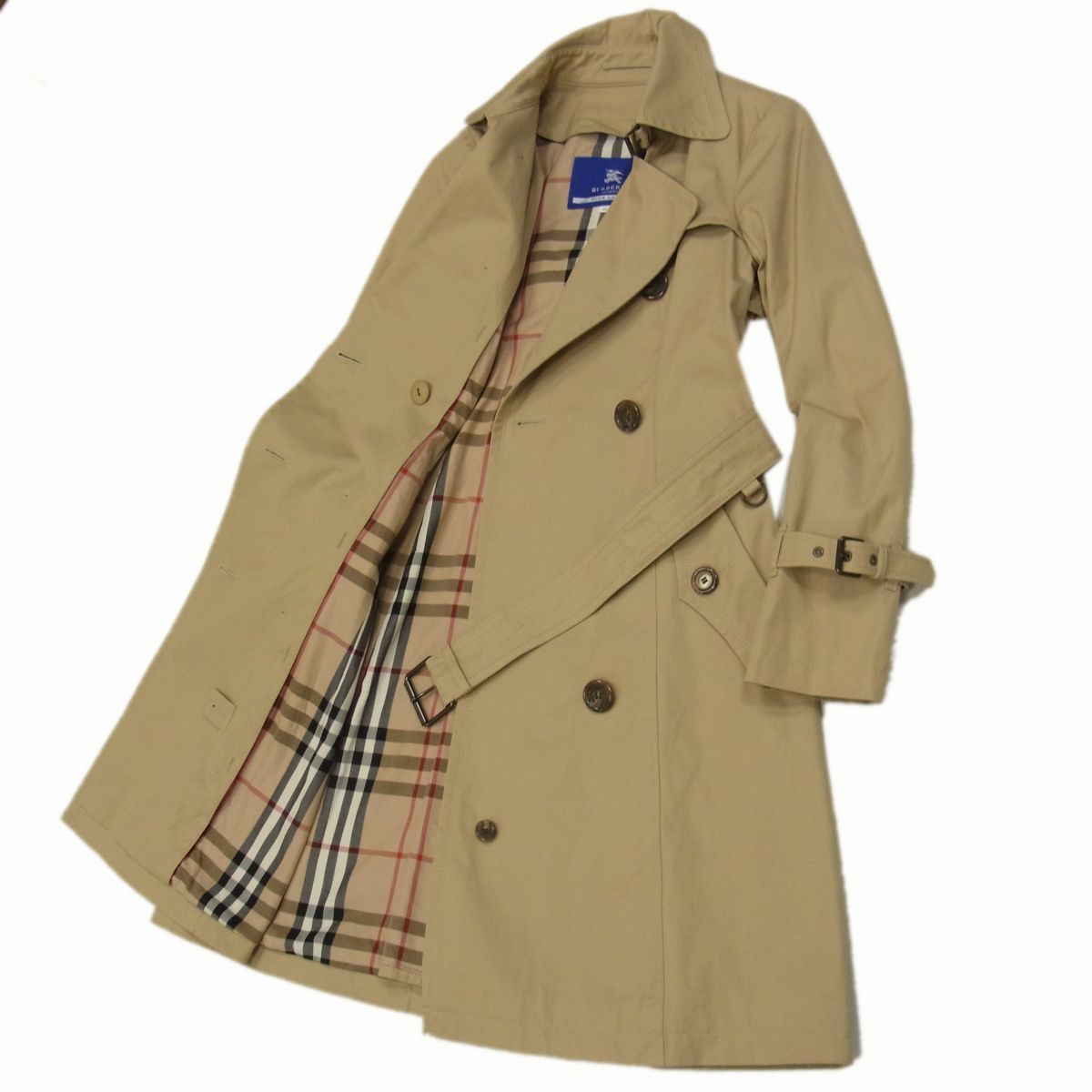 BURBERRY バーバリーロンドン インポート トレンチコート US6-