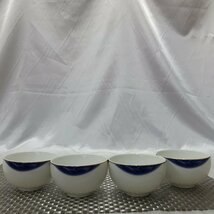 【長期保管/現状品/KSH】KANSAI カンサイヤマモト FINE CHINA 湯呑 湯飲み 茶器 4客セット 和食器　MZ0116_画像4