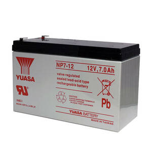 YUASA NP7-12 UPS 台湾ユアサ 小形制御弁式鉛蓄電池 ( 12SN7.5 NP7-12 NPH7-12 PE12V7.2 PXL12072 互換) 蓄電池用バッテリー