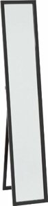  un- two trade wooden stand mirror width 27× height 147.5cm.. prevention black 70121