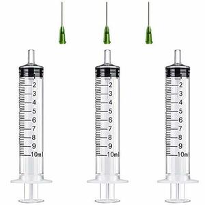 一枚板工場 補修用注射器10mlセット3本 （内装施工用具）