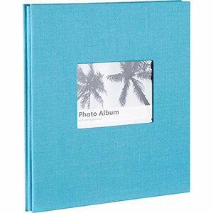 SEKISEI アルバム フリー ハーパーハウス ミニフリーアルバム フレーム 16ページ ターコイズブルー XP1008