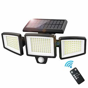  solar light outdoors waterproof sensor light [210LED 3 surface luminescence light bundle maximum 2500 lumen ]3.. talent mode 2200mAh high capacity battery high luminance 