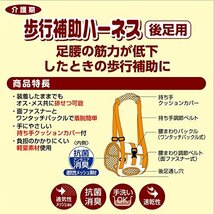 ペティオ (Petio) ずっとね 歩行補助ハーネス 後足用K 超小型犬用 S サイズ_画像3