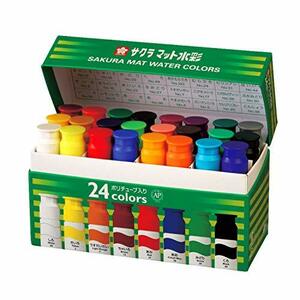  Sakura kre Pas paints mat watercolor poly- tube entering 24 color set MW24PE