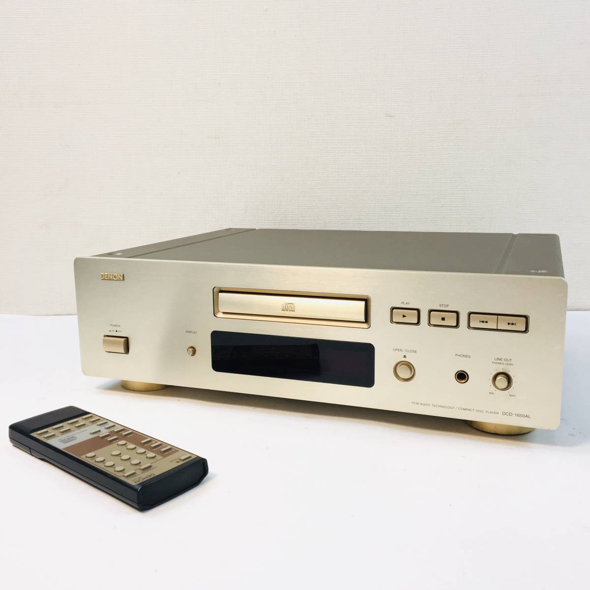 デノン DENON CDプレイヤー DCD-1650AL-