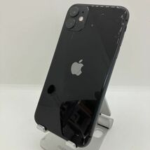 【ジャンク】iPhone11/128GB/ブラック/75％◆4223◇_画像1