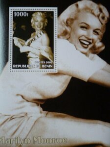 be naan stamp [ Marilyn * Monroe ..40 anniversary ]2002 D