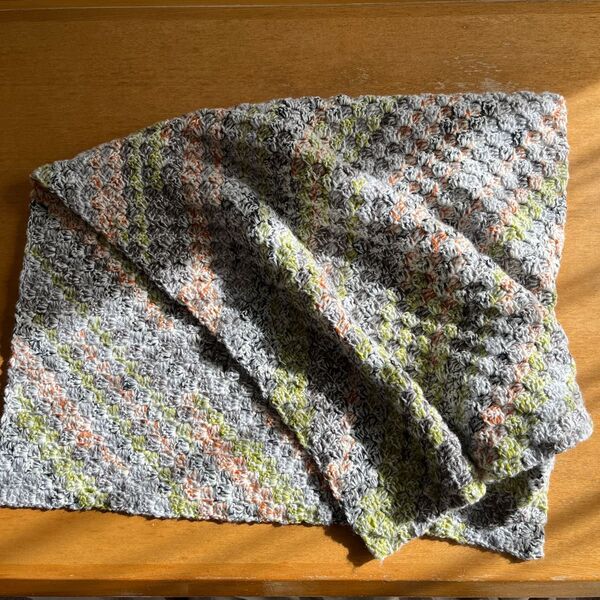ハンドメイド ブランケット 膝掛け ショール