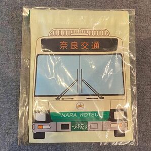 【新品】奈良交通バス　巾着　2枚セット　きんちゃく　巾着袋　バスグッズ