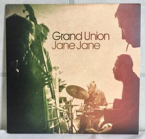 UK盤 10インチレコード / Grand Union - Jane Jane (SEED02T) / Alternarive Folk Jazz Rock SSW Psychedelic Blues /