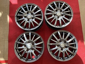 AUTOBACS LEBEN オートバックス　レーベン 15インチアルミホイール 15x6J+45 PCD114.3 5穴 a-2129 D3-4-TK