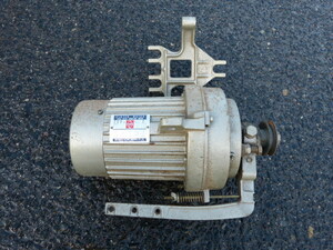 [ secondhand goods ] National clutch motor 250W POLE2 industry for sewing machine present condition goods junk 