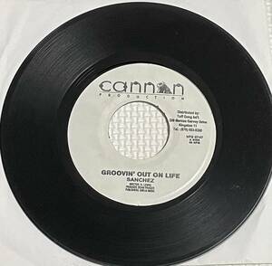 視聴あり / Groovin' Out On Life - Sanchez / REGGAE レゲエ ７インチ レコード
