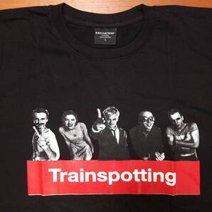 新品 【Trainspotting】トレインスポッティング プリント Tシャツ L // 映画 Movie イアンマクレガー 映画Tシャツの画像3