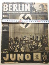 ドイツ雑誌　BERLIN JUNO　39号　1935年　ヒトラー表紙_画像1
