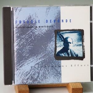 【廃盤】FREDDIE DERONDE　SPONTANEOUS EFFORT　JR. MONTEROSE　MICHEL HERR　内容良し！