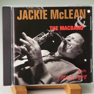 【廃盤 レア US盤】ジャッキー・マクリーン　JACKIE MCLEAN　FIRE & LOVE
