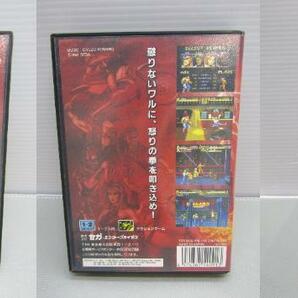 42-KG891-60s MD メガドライブ ベアナックルⅡ 死闘への鎮魂曲 セガ 当時物 中古品の画像2