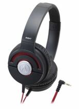 audio-technical オーディオテクニカ ポータブルヘッドホン ATH-WS55X 希望小売価格 ￥10,450 SOLID BASS 未使用品 劇的な重低音_画像9