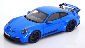 ノレブ 1/18 ポルシェ 911 992 GT3 クーペ 2021 ブルー 504台限定 開閉 Norev 1:18 Porsche 911GT3 Coupe 2021 blue 187309