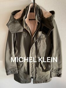 MICHEL KLEIN ミッシェルクラン　オム　 ミリタリージャケット　ボア　メンズ　46