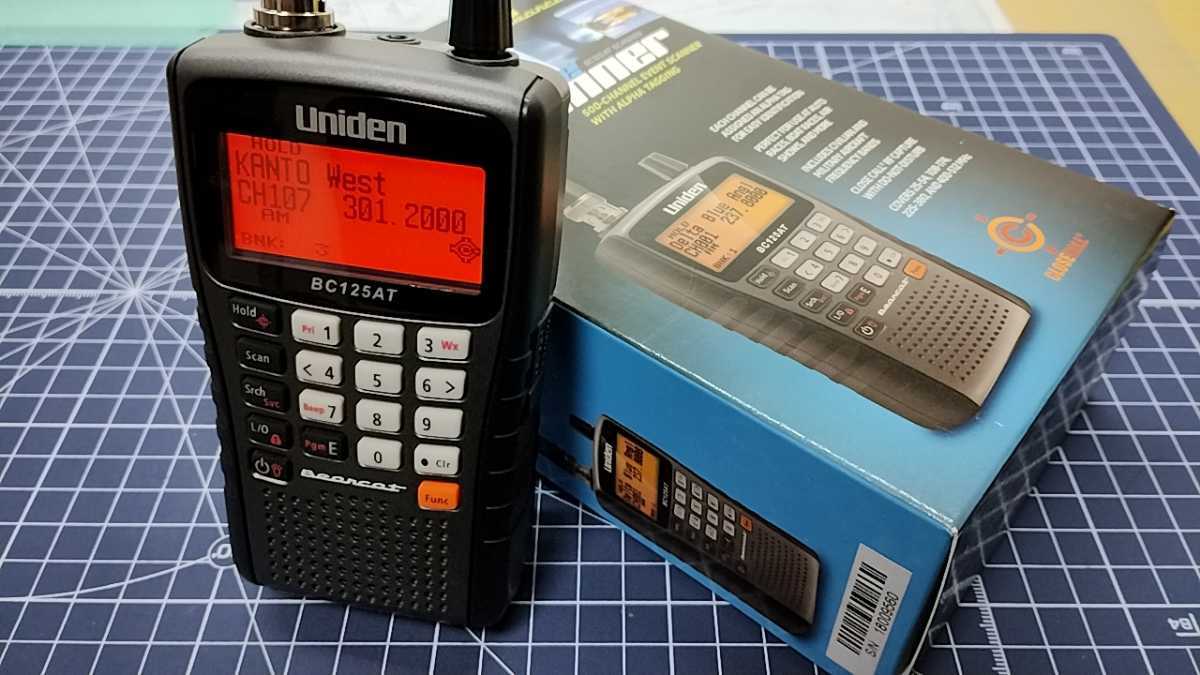 アクセサリー通販 Uniden ユニデン 広帯域受信機 BC125AT 新品 エア