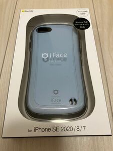 iPhone8/7/SE（第2/3世代）iFace First Class KUSUMIケース （くすみブルー）