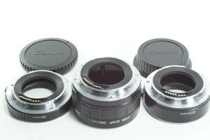 PH029『キレイ』接写リング Canon用 Kenko EXTENSION TUBE FOR C／AF 12mm 20mm 36mm キヤノン キャノンEF用