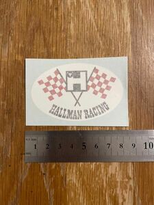 HALLMAN RACING 70s ステッカー ビンテージ　モトクロス