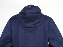 【送料無料 49%OFF】HOUSTON ヒューストン 3LAYER DENIM NAVYパーカー NO.51142-SP INDIGO_Lサイズ_画像5