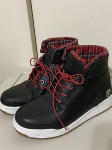 【timberland★ティンバーランド】シューズ・ハイカット・ブラック・サイズ5W(23.5cm〜24cm程度）