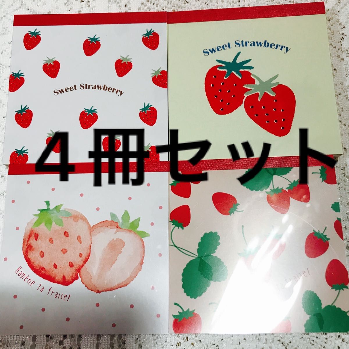 よろしくお ディズニー ダイカットメモ さくらんぼ いちご レアなので