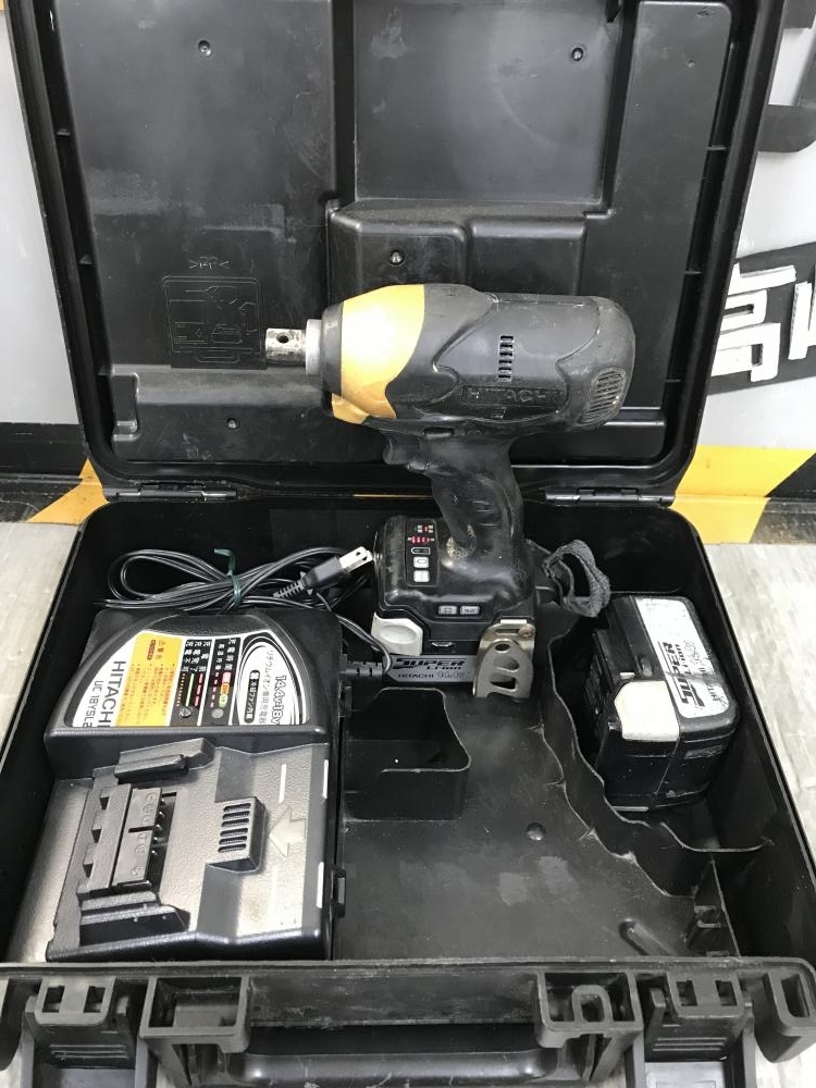 HITACHI インパクトレンチ　WR 14DBDL 14.4V