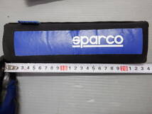 SPARCO スパルコ ベルト カバー パッド 青 H22年 HA25S アルト F K6A 5MT車/10翌【4-28521】77421_画像7