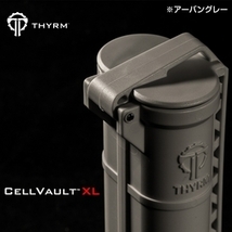 THYRM バッテリーケース CellVault XL 単3電池4本収納 [ オリーブドラブ ] サイリム 小物入れ 保存ケース_画像4