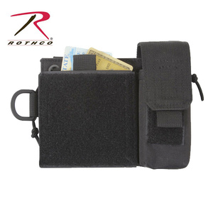 Rothco アドミンポーチ 51006 小物入れ [ ブラック ] ベルトポーチ ADMINISTRATIVE POUCH