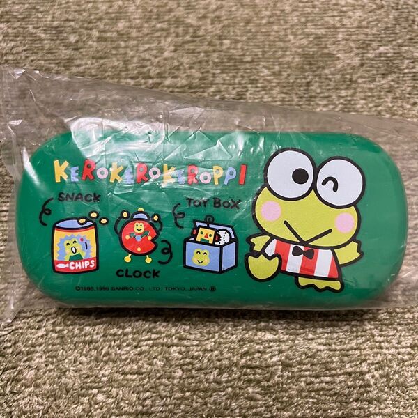 新品未使用 けろけろけろっぴ メガネケース けろっぴ ケロッピ ケロケロケロッピ メガネ 眼鏡 眼鏡ケース サンリオ 当時物